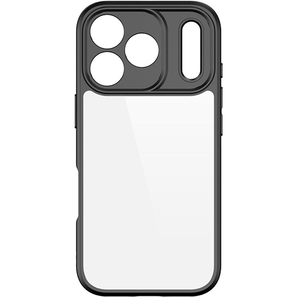 Handyhülle für iPhone 18 Pro / 17 Pro, Dux Ducis Aimo, Transparent-Schwarz (3/10)