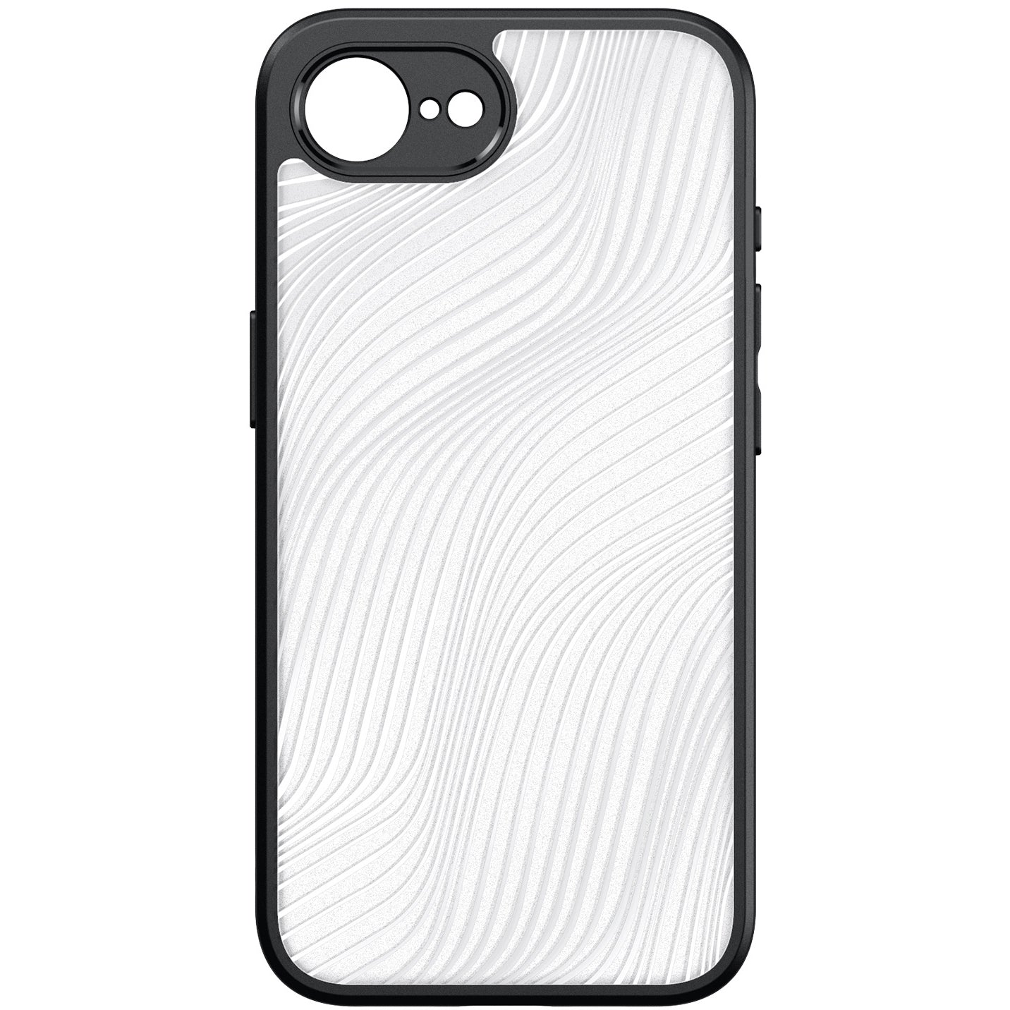 Handyhülle für iPhone 17e / 16e, Dux Ducis Aimo, Schwarz und Transparent