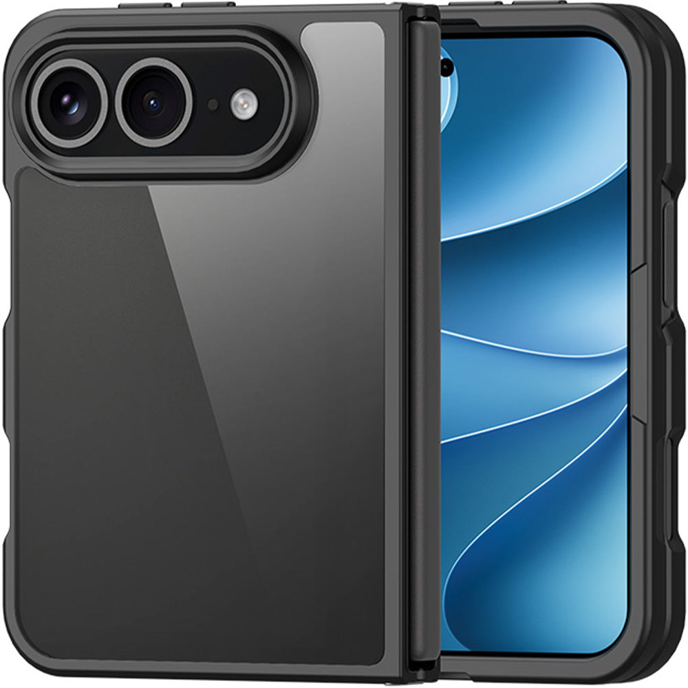 Handyhülle für iPhone Duo, Dux Ducis Aimo, Transparent-Schwarz (1/9)