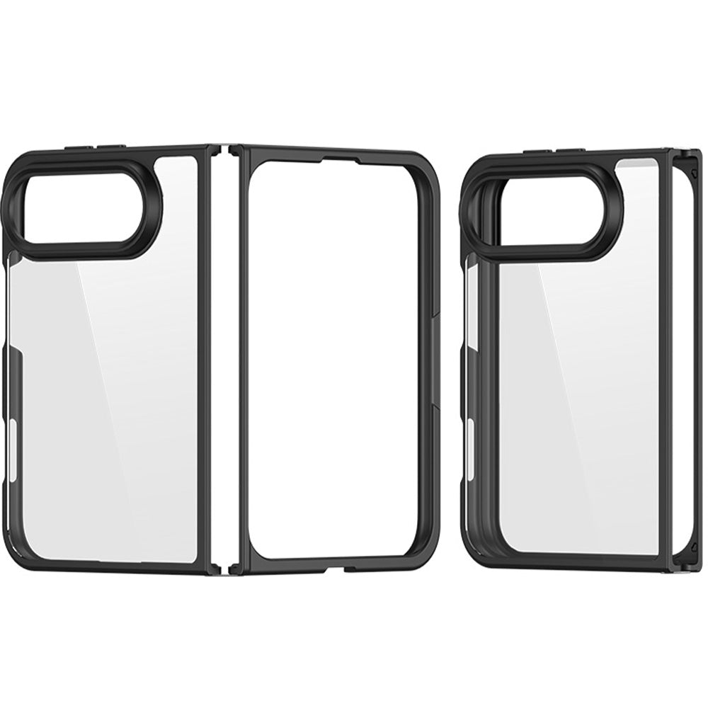 Handyhülle für iPhone Duo, Dux Ducis Aimo, Transparent-Schwarz (3/9)