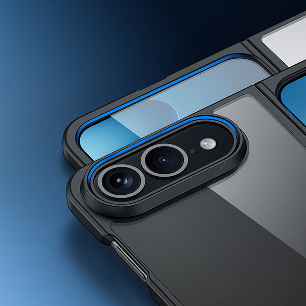 Handyhülle für iPhone Duo, Dux Ducis Aimo, Transparent-Schwarz (8/9)