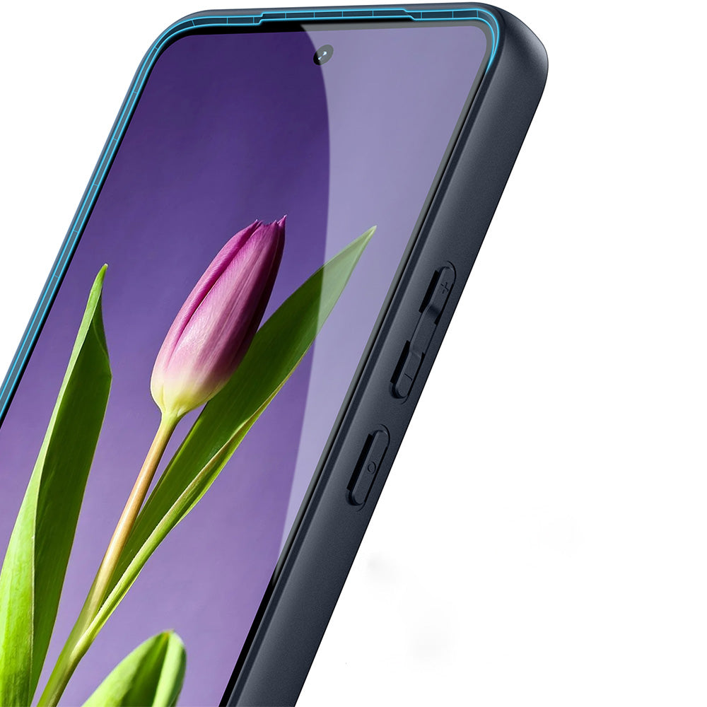Handyhülle für Galaxy S25 FE, Dux Ducis Aimo Mag, Transparent mit Schwarzen Rahmen
