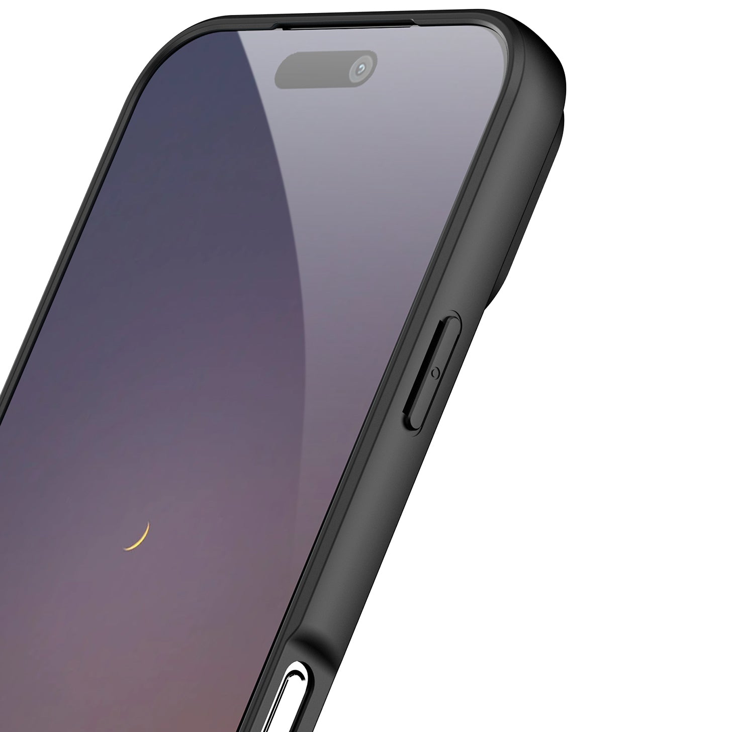 Handyhülle für iPhone 17 Pro, Dux Ducis Aimo Mag, Transparent mit schwarzen Rahmen