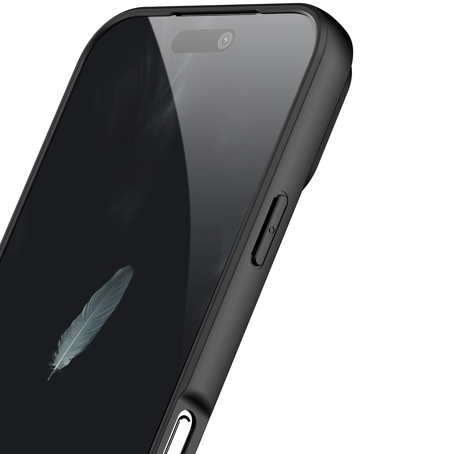 Handyhülle für iPhone 17 Pro Max, Dux Ducis Aimo Mag, Transparent mit schwarzen Rahmen