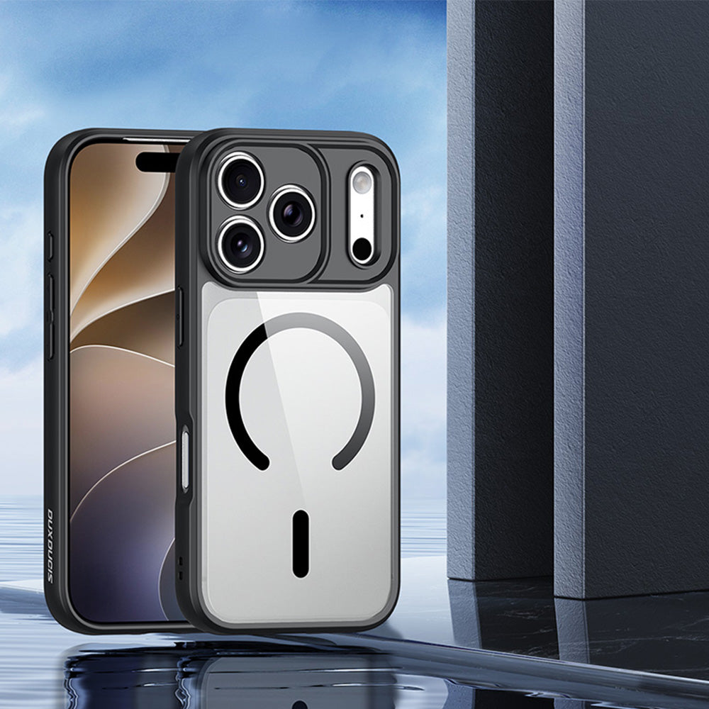 Handyhülle für iPhone 18 Pro Max / 17 Pro Max, Dux Ducis Aimo Mag, Transparent-Schwarz (5/11)