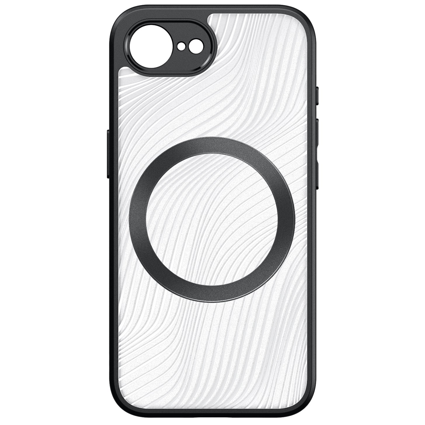 Schutzhülle für iPhone 17e / 16e, Dux Ducis Aimo Mag, Schwarz und Transparent