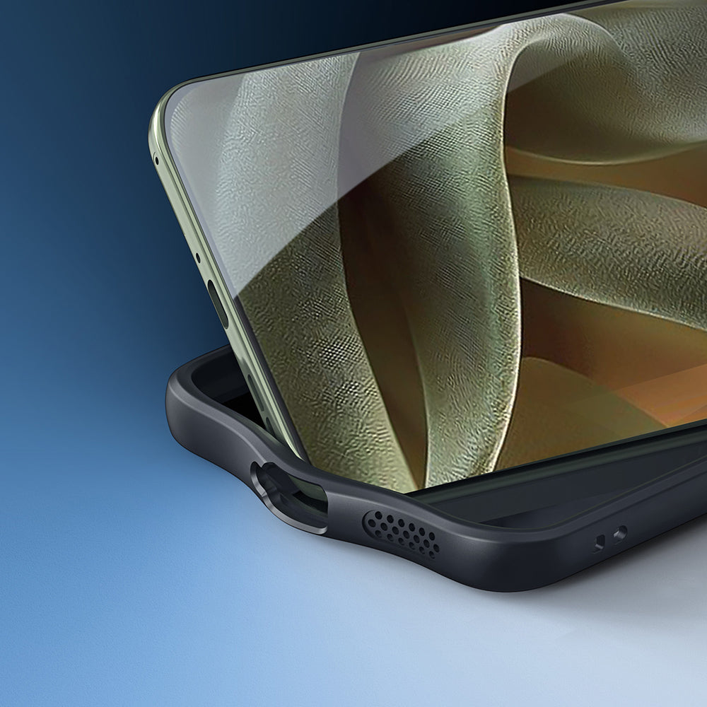 Handyhülle für Motorola Edge 70 Pro, Dux Ducis Aimo, Schwarz und Transparent