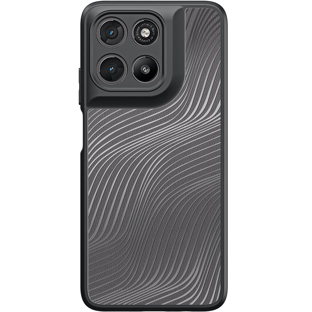 Handyhülle für Motorola Moto G67 Power / G57 Power / G100 / G100S, Dux Ducis Aimo, Transparent mit Schwarzen Rahmen