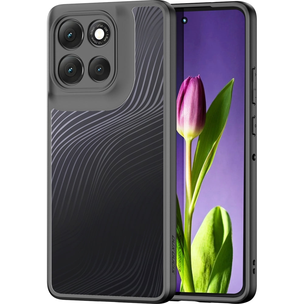 Handyhülle für Motorola Moto G86/G86 Power, Dux Ducis Aimo, Schwarz-Transparent