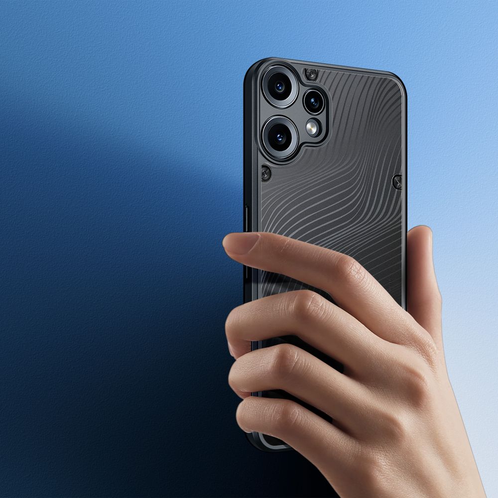 Handyhülle für Nothing CMF Phone 2 Pro, Dux Ducis Aimo, Schwarz und Transparent