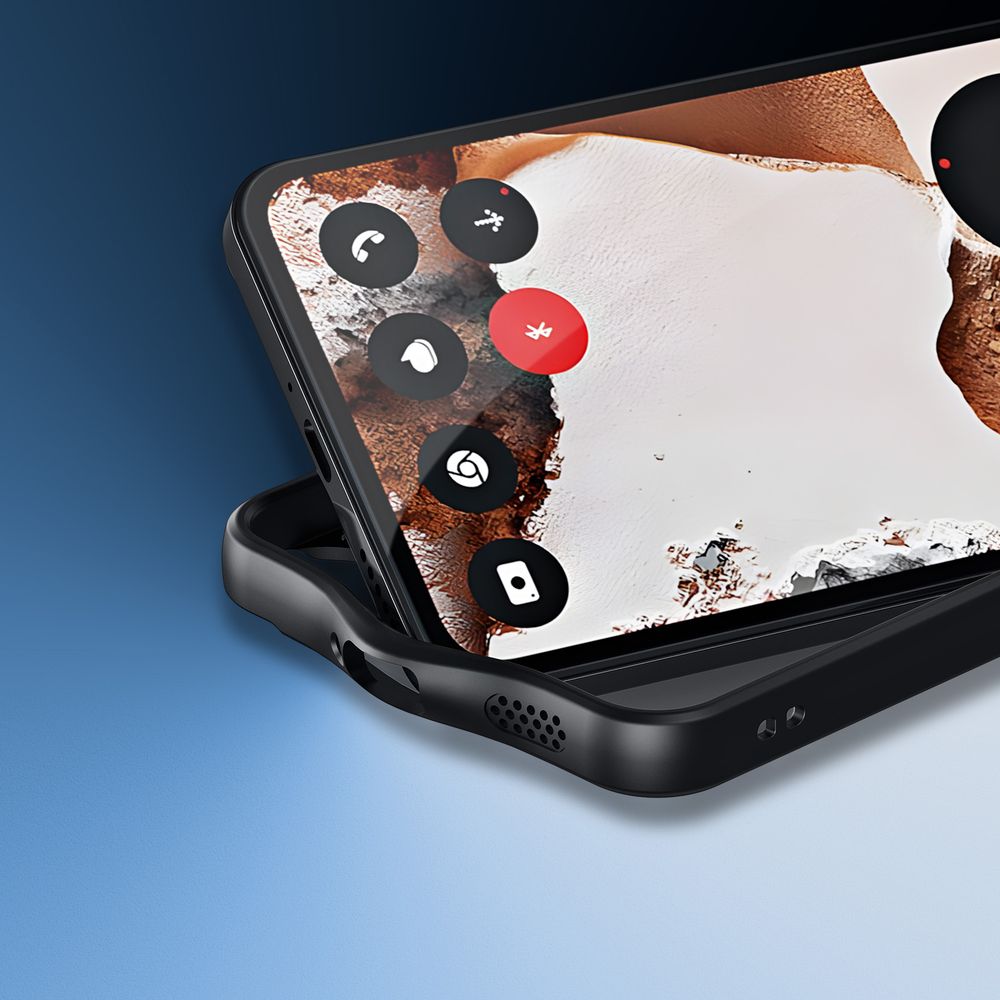 Handyhülle für Nothing CMF Phone 2 Pro, Dux Ducis Aimo, Schwarz und Transparent