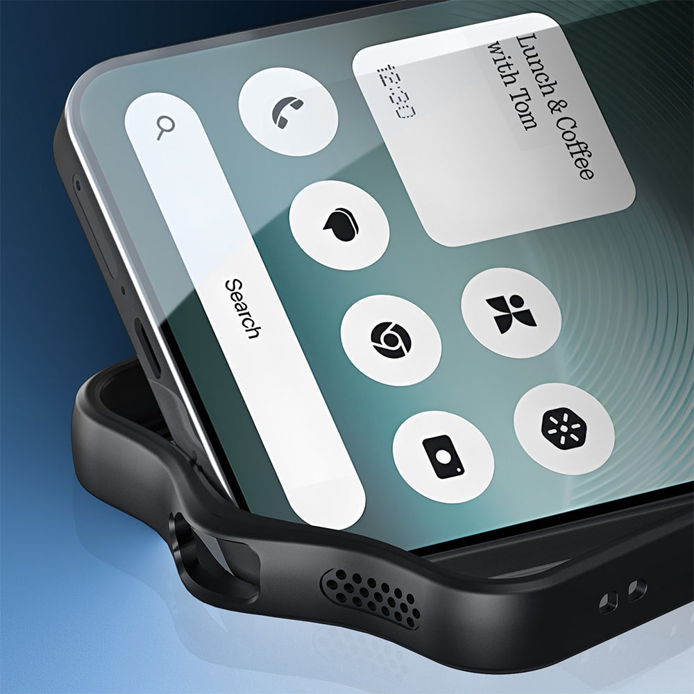 Handyhülle für Nothing Phone 3, Dux Ducis Aimo, Schwarz-Transparent