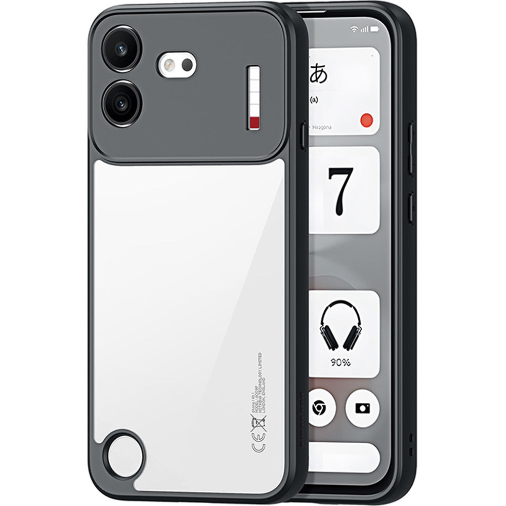 Handyhülle für Nothing Phone (4b), Dux Ducis Aimo, Transparent-Schwarz (3/8)