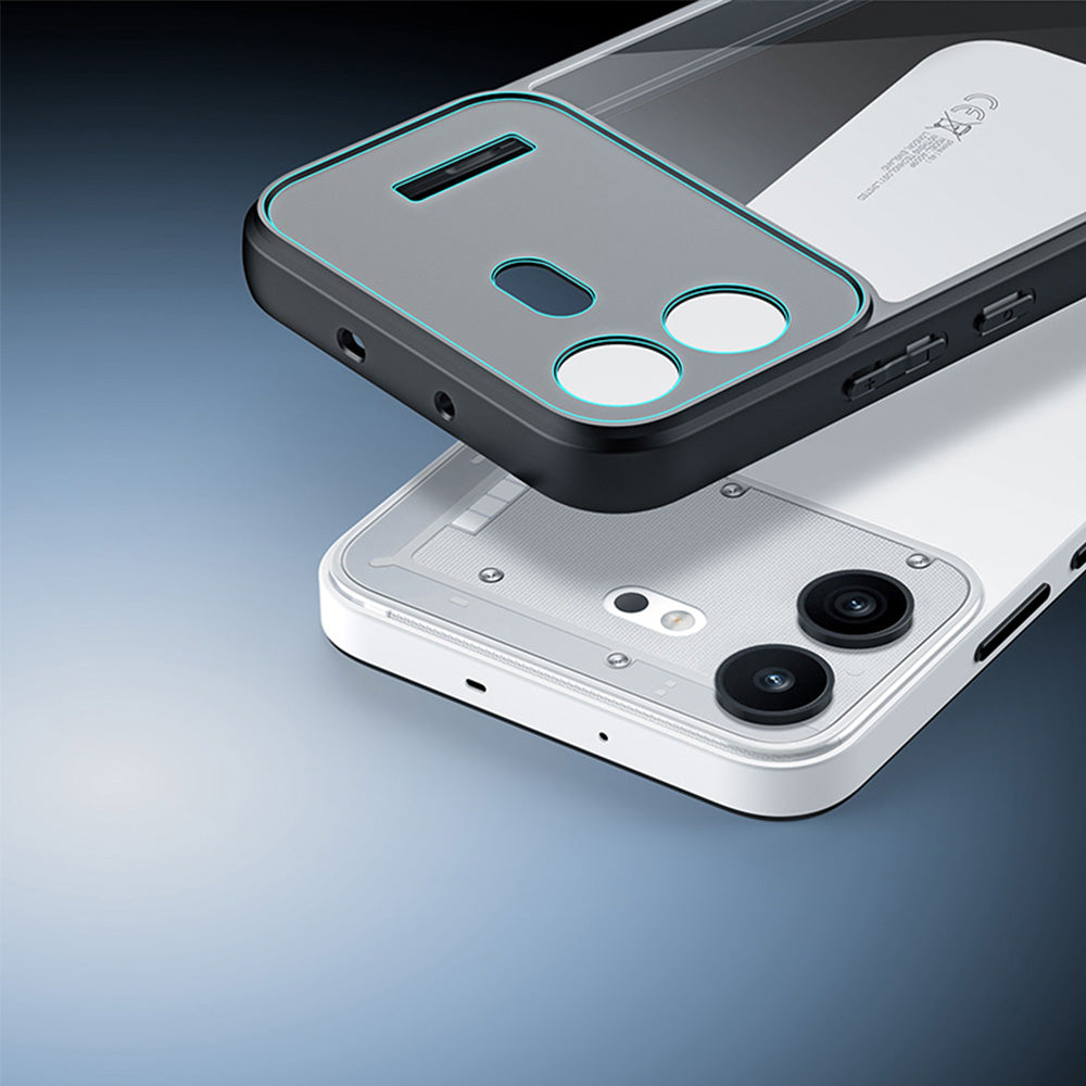 Handyhülle für Nothing Phone (4b), Dux Ducis Aimo, Transparent-Schwarz (6/8)
