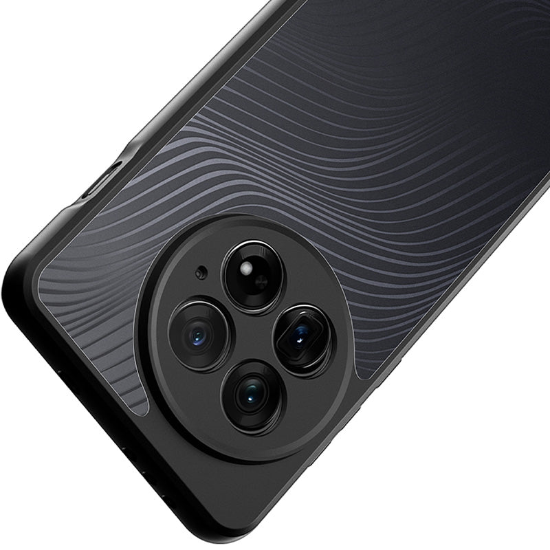 Handyhülle für OnePlus 13, Dux Ducis Aimo, Transparent mit Schwarzen Rahmen
