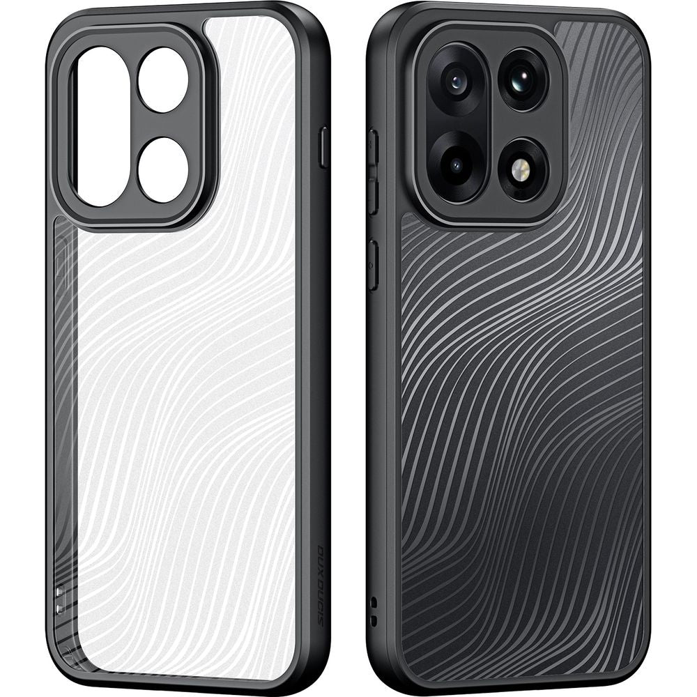 Handyhülle für OnePlus 15, Dux Ducis Aimo, Transparent mit schwarzen Rahmen
