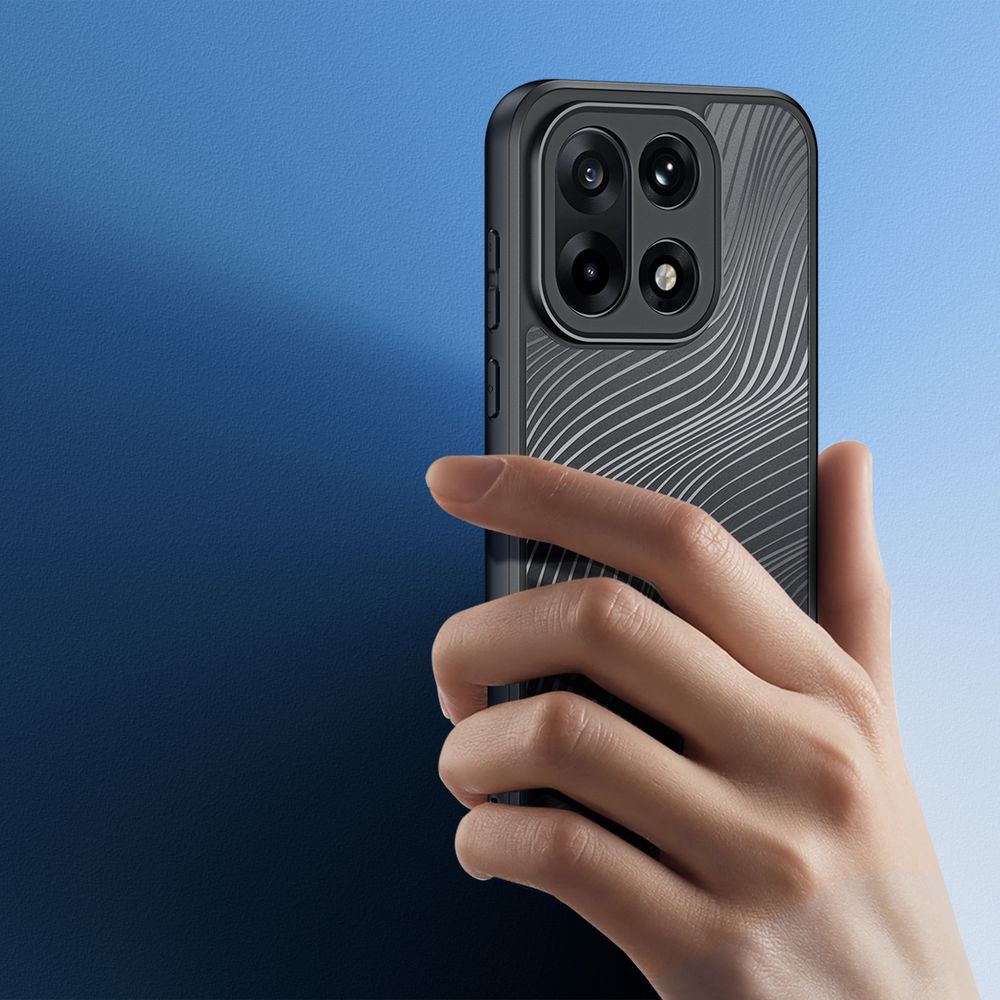 Handyhülle für OnePlus 15, Dux Ducis Aimo, Transparent mit schwarzen Rahmen