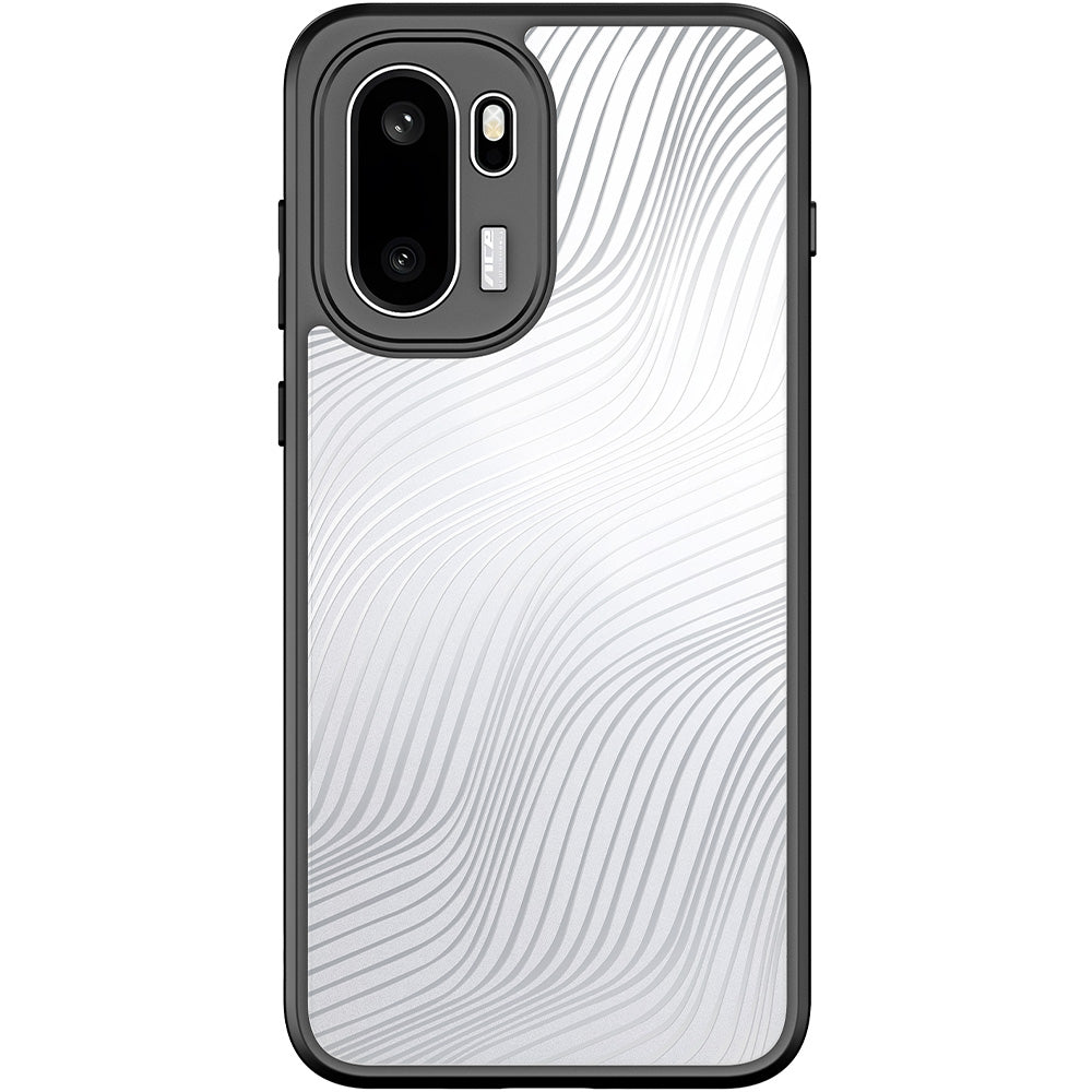 Handyhülle für OnePlus 15R, Dux Ducis Aimo, Transparent mit Schwarzen Rahmen