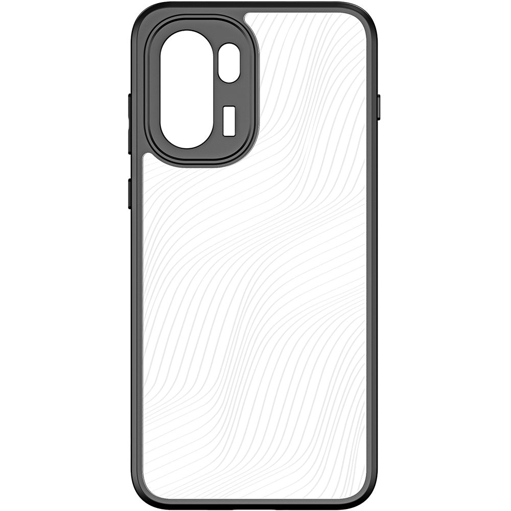 Handyhülle für OnePlus 15R, Dux Ducis Aimo, Transparent mit Schwarzen Rahmen