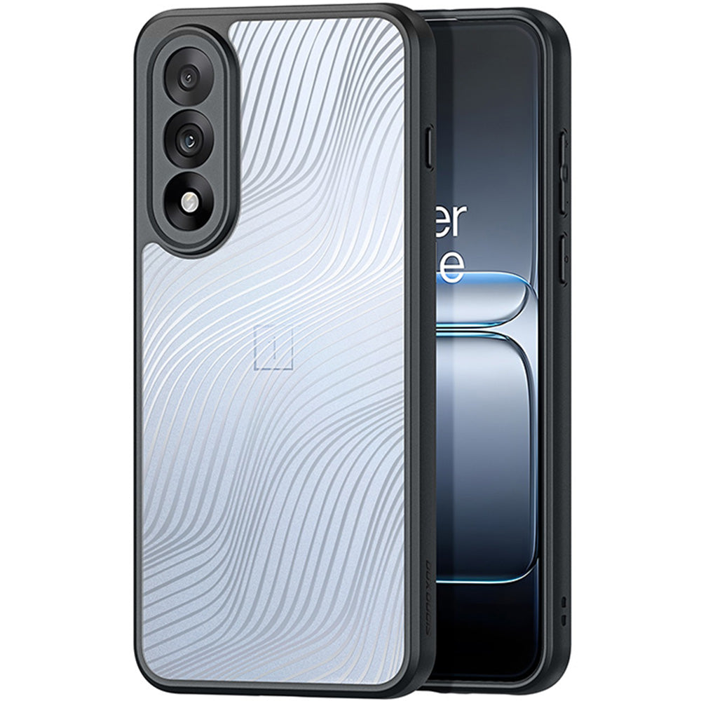 Handyhülle für OnePlus Nord 5, Dux Ducis Aimo, Transparent mit Schwarzem Rahmen
