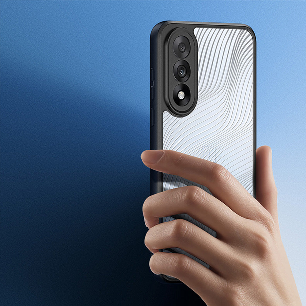 Handyhülle für OnePlus Nord 5, Dux Ducis Aimo, Transparent mit Schwarzem Rahmen