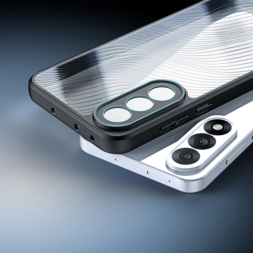 Handyhülle für OnePlus Nord 5, Dux Ducis Aimo, Transparent mit Schwarzem Rahmen