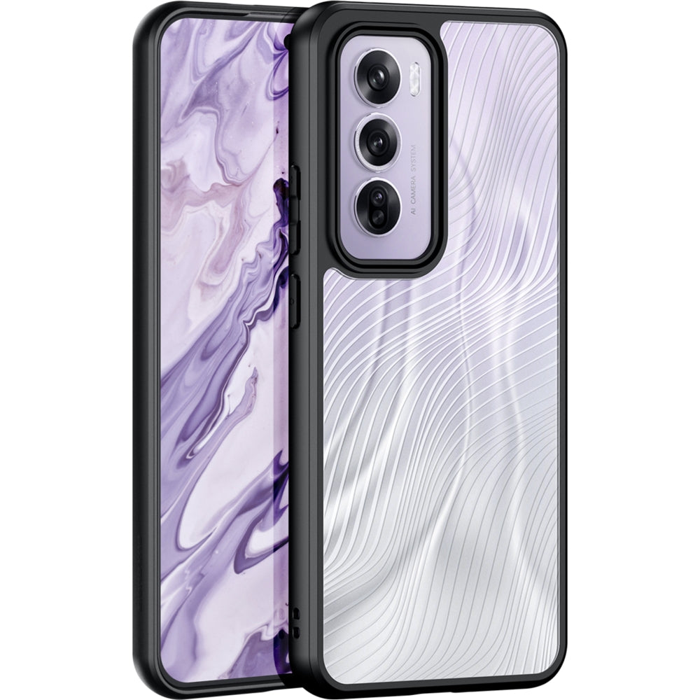 Handyhülle für Oppo Reno 12 Pro, Dux Ducis Aimo, Schwarz