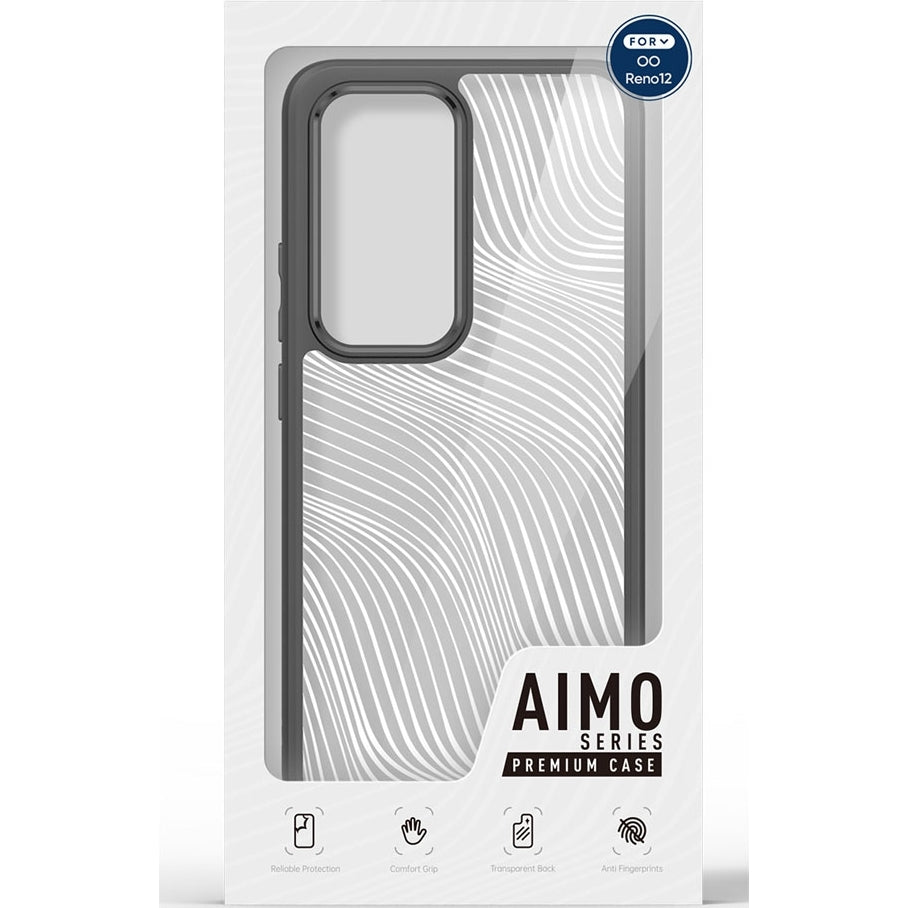 Handyhülle für Oppo Reno 12 Pro, Dux Ducis Aimo, Schwarz