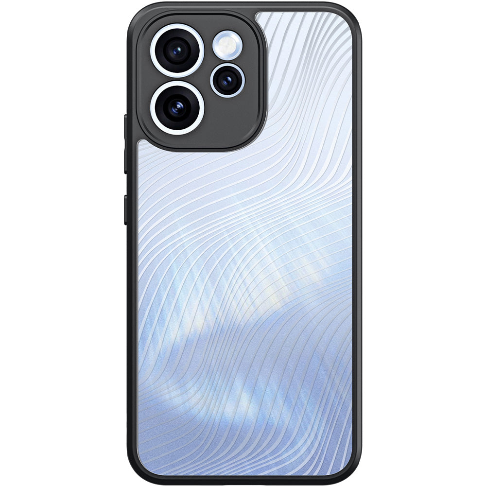 Handyhülle für Oppo Reno 15 F / 15 FS, Dux Ducis Aimo, Transparent mit Schwarzen Rahmen