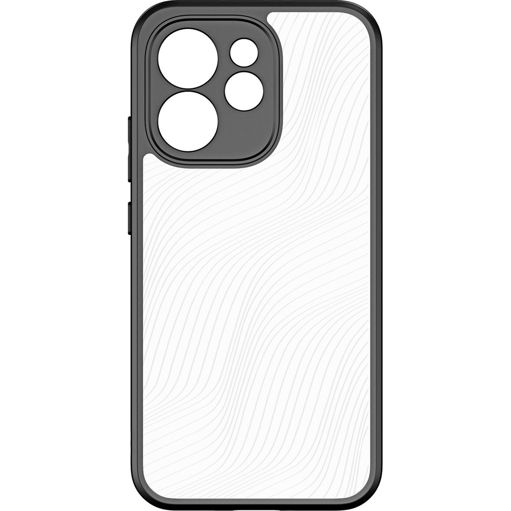 Handyhülle für Oppo Reno 15 Pro, Dux Ducis Aimo, Transparent mit Schwarzen Rahmen