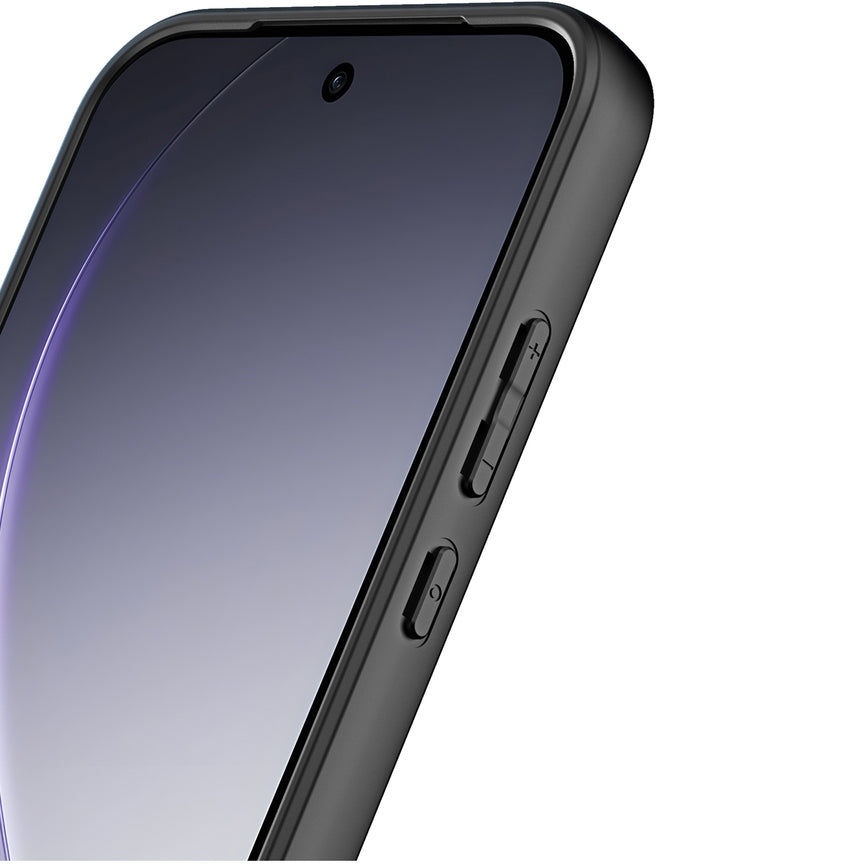Handyhülle für Oppo Reno 15 Pro, Dux Ducis Aimo, Transparent mit Schwarzen Rahmen