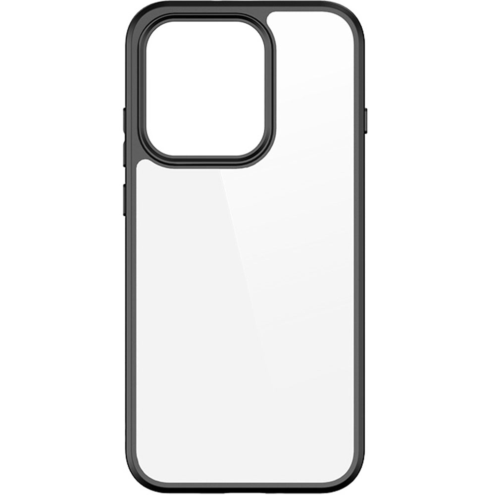 Handyhülle für Oppo Reno16 / Reno16 Pro, Dux Ducis Aimo, Transparent mit schwarzen Rahmen