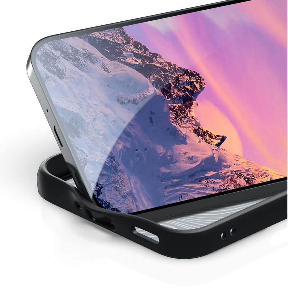 Handyhülle für Oppo Reno13, Dux Ducis Aimo, Transparent mit Schwarzem Rahmen