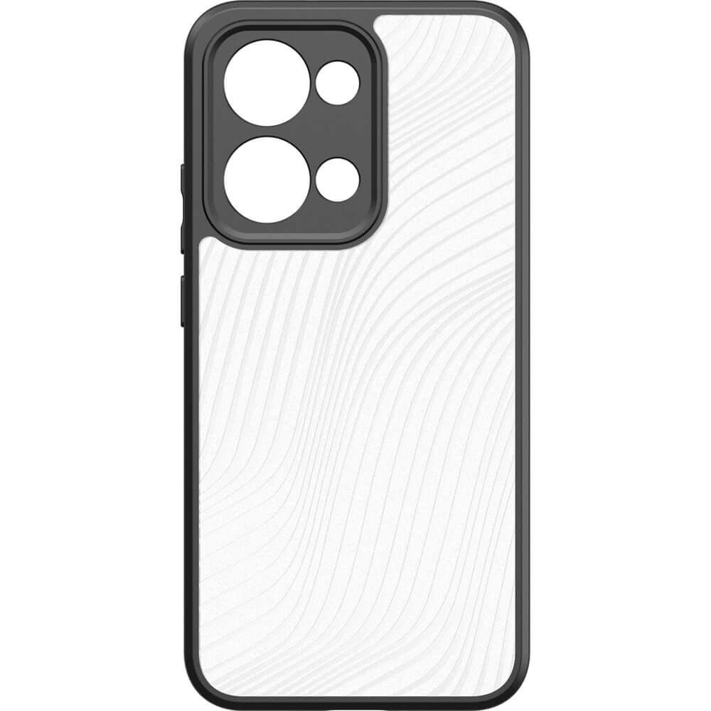 Handyhülle für Oppo Reno13, Dux Ducis Aimo, Transparent mit Schwarzem Rahmen