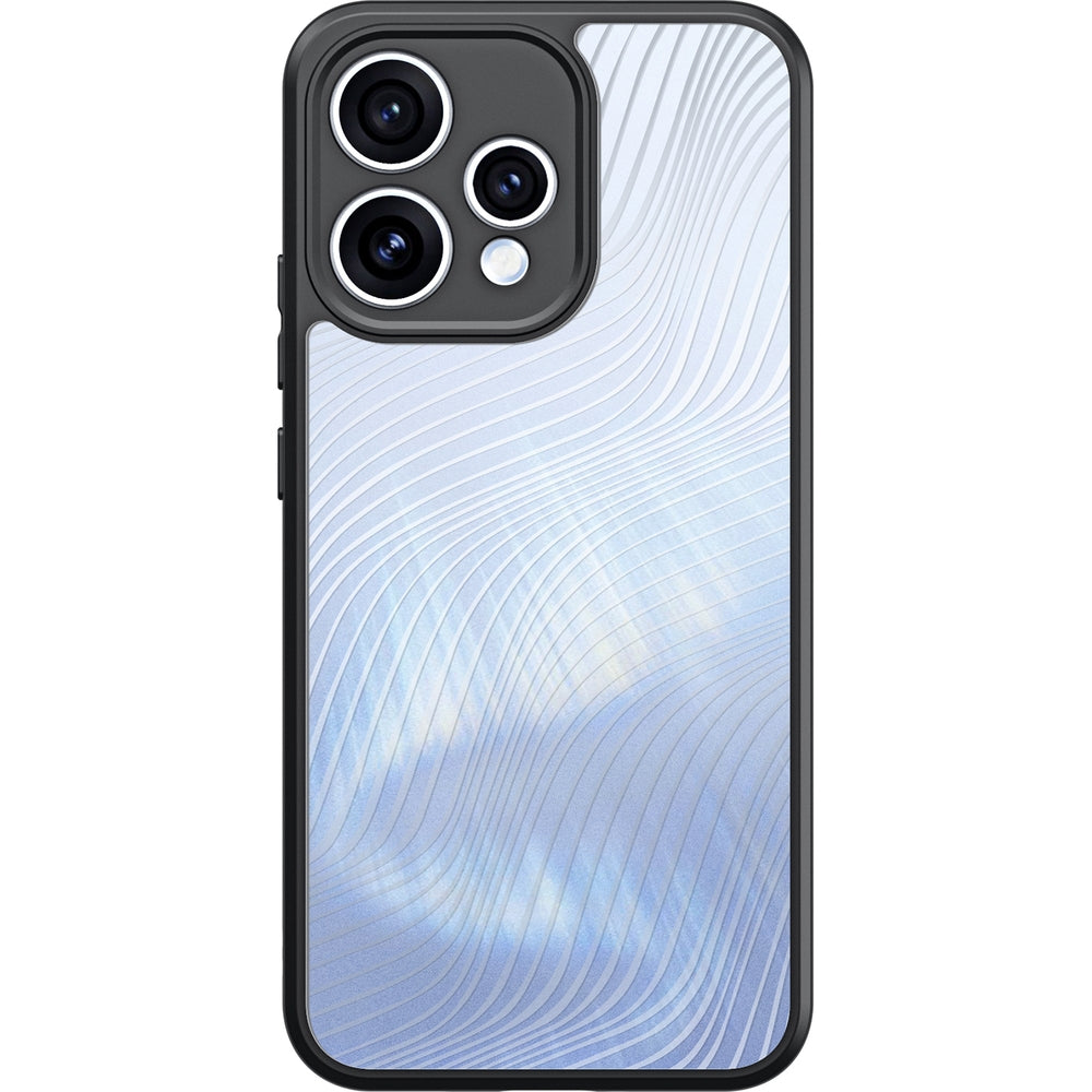 Handyhülle für Oppo Reno 15, Dux Ducis Aimo, Transparent mit Schwarzen Rahmen