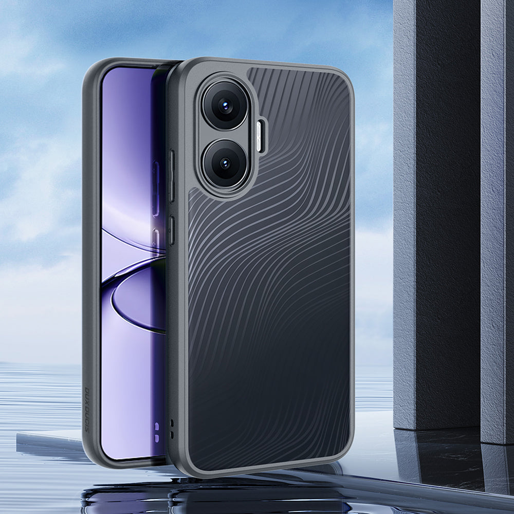 Handyhülle für Xiaomi POCO F7, Dux Ducis Aimo, Schwarz-Transparent