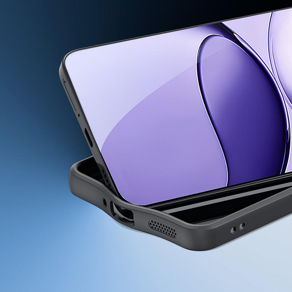 Handyhülle für Xiaomi POCO F7, Dux Ducis Aimo, Schwarz-Transparent