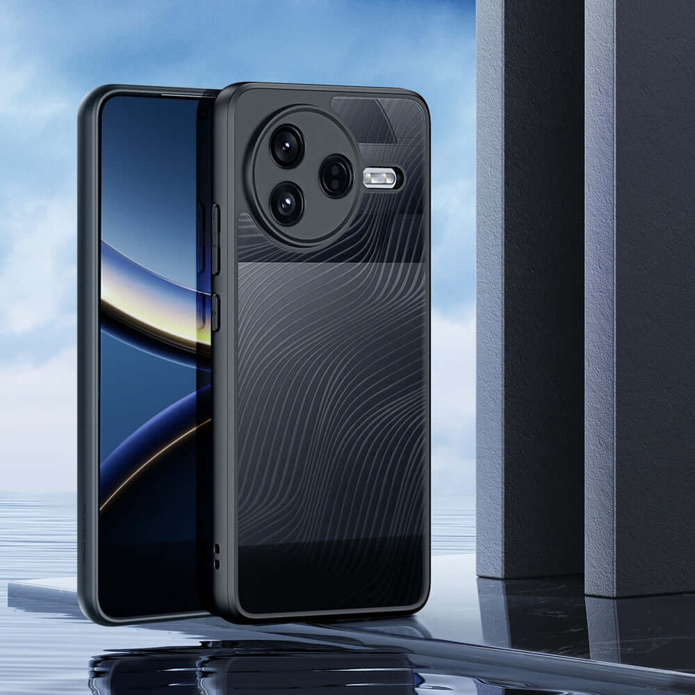 Handyhülle für Xiaomi POCO F7 Pro, Dux Ducis Aimo, Schwarz