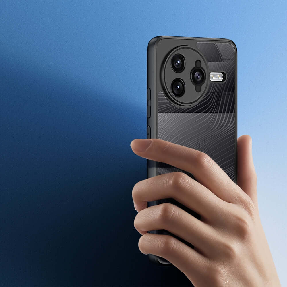 Handyhülle für Xiaomi POCO F7 Ultra, Dux Ducis Aimo, Schwarz