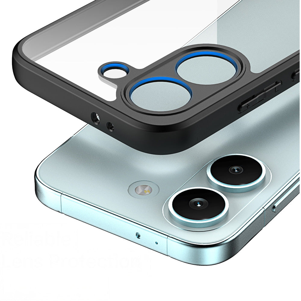 Handyhülle für Xiaomi POCO X8 Pro, Dux Ducis Aimo, Transparent mit schwarzen Rahmen