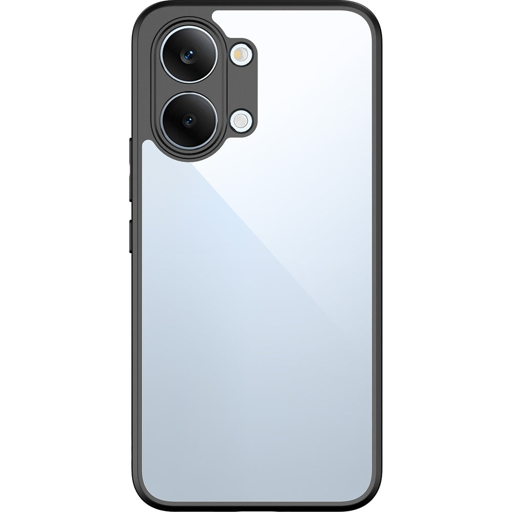 Handyhülle für Xiaomi POCO X8 Pro Max, Dux Ducis Aimo, Transparent mit schwarzen Rahmen