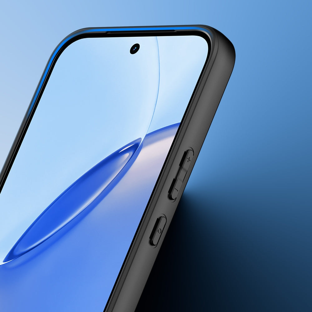 Handyhülle für Realme 16 Pro, Dux Ducis Aimo, Transparent mit Schwarzen Rahmen