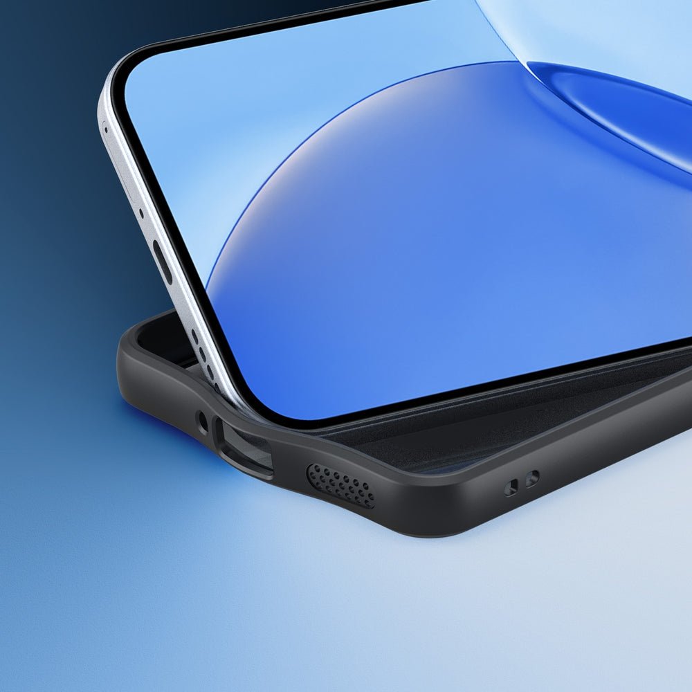 Handyhülle für Realme 16 Pro, Dux Ducis Aimo, Transparent mit Schwarzen Rahmen