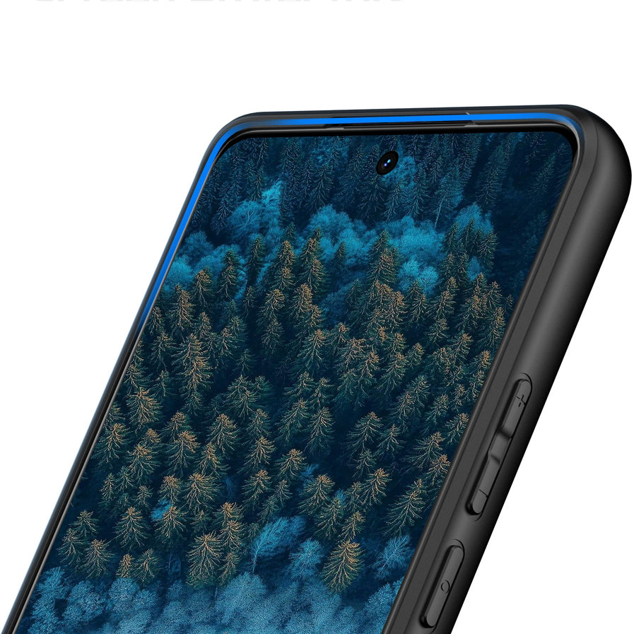 Handyhülle für Realme 16 Pro Plus, Dux Ducis Aimo, Transparent mit Schwarzen Rahmen
