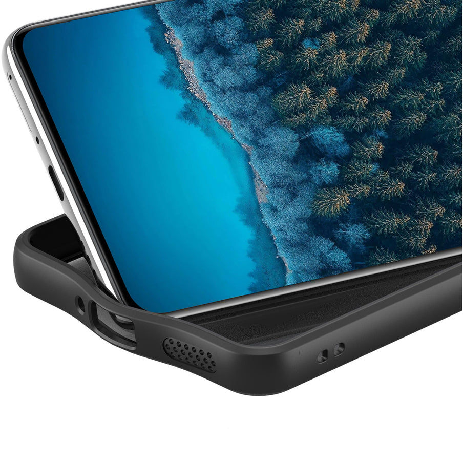 Handyhülle für Realme 16 Pro Plus, Dux Ducis Aimo, Transparent mit Schwarzen Rahmen