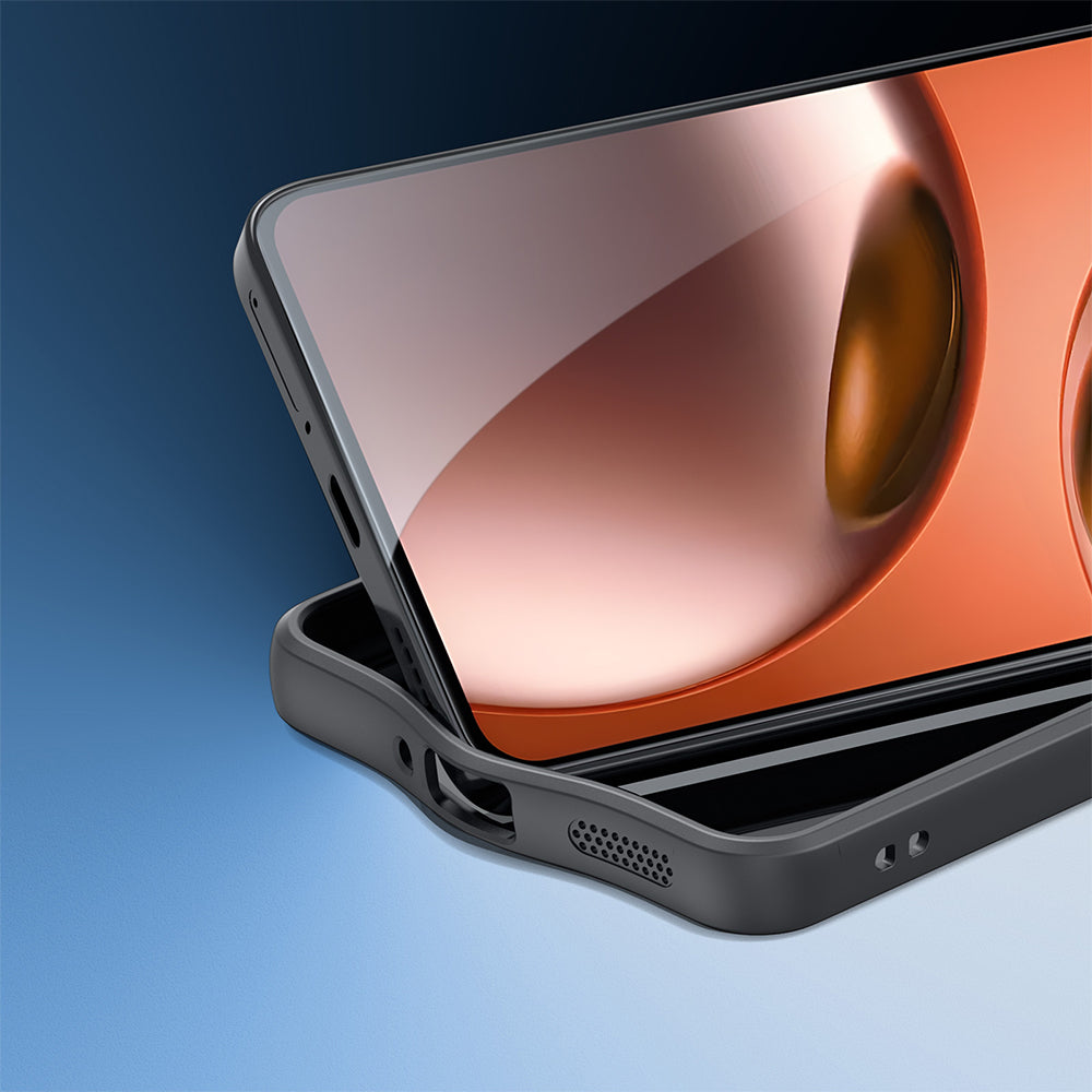 Handyhülle für Realme GT 7 / 7T, Dux Ducis Aimo, Schwarz und Transparent