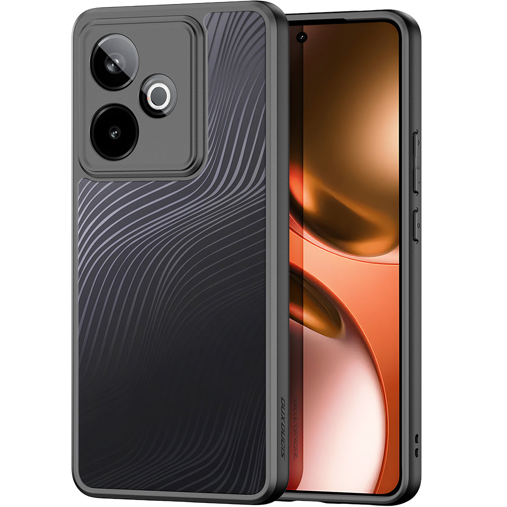 Handyhülle für Realme GT 7 / 7T, Dux Ducis Aimo, Schwarz und Transparent
