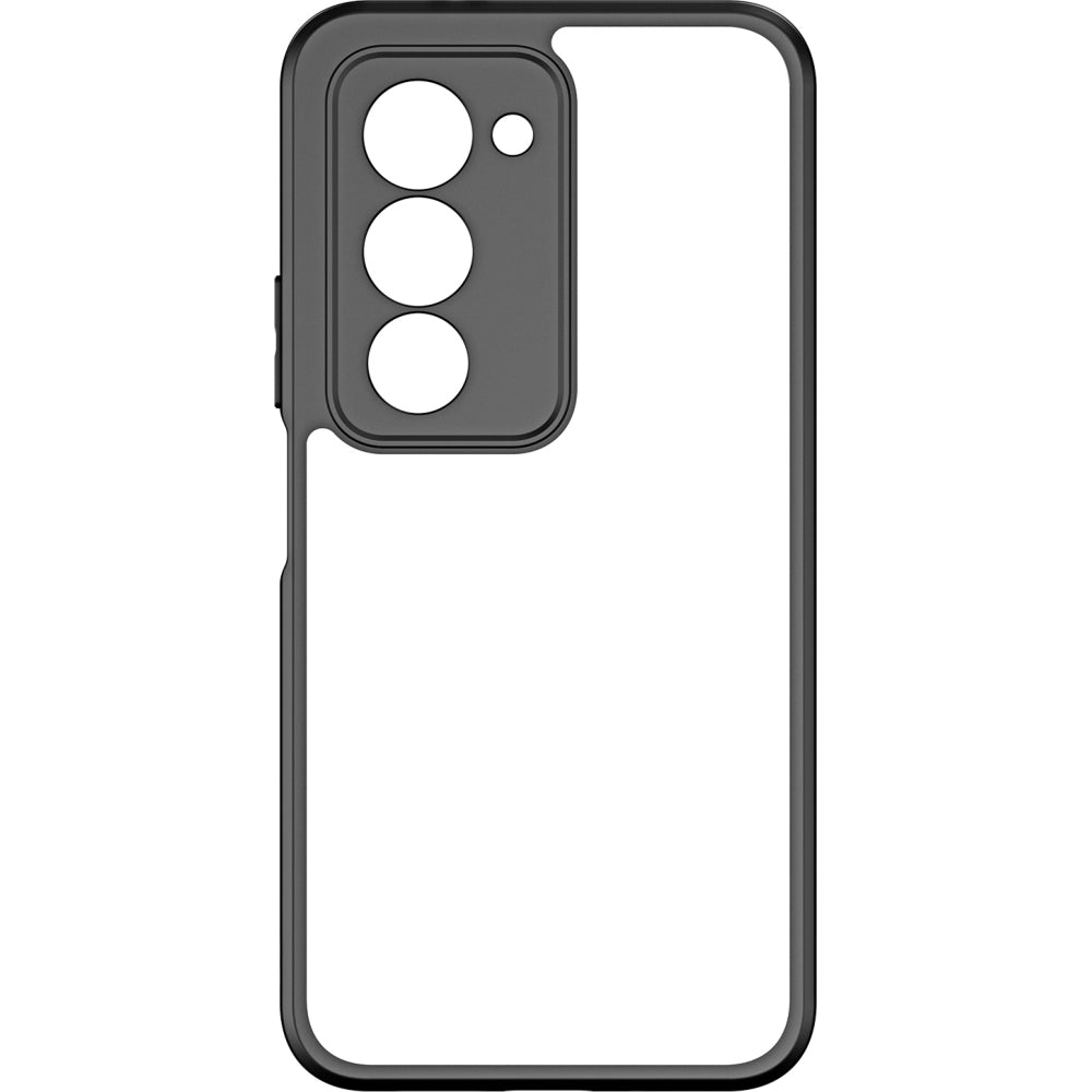 Handyhülle für Xiaomi Redmi 15 4G, Dux Ducis Aimo, Transparent mit schwarzen Rahmen