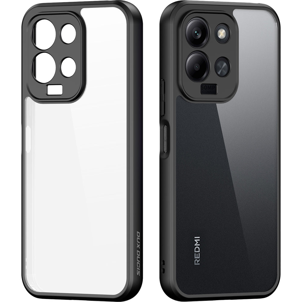Handyhülle für Xiaomi Redmi 17 4G/5G, Dux Ducis Aimo, Transparent-Schwarz (2/10)
