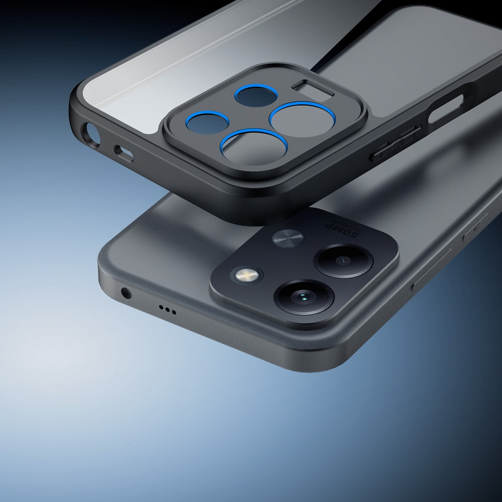 Handyhülle für Xiaomi Redmi 17 4G/5G, Dux Ducis Aimo, Transparent-Schwarz (5/10)